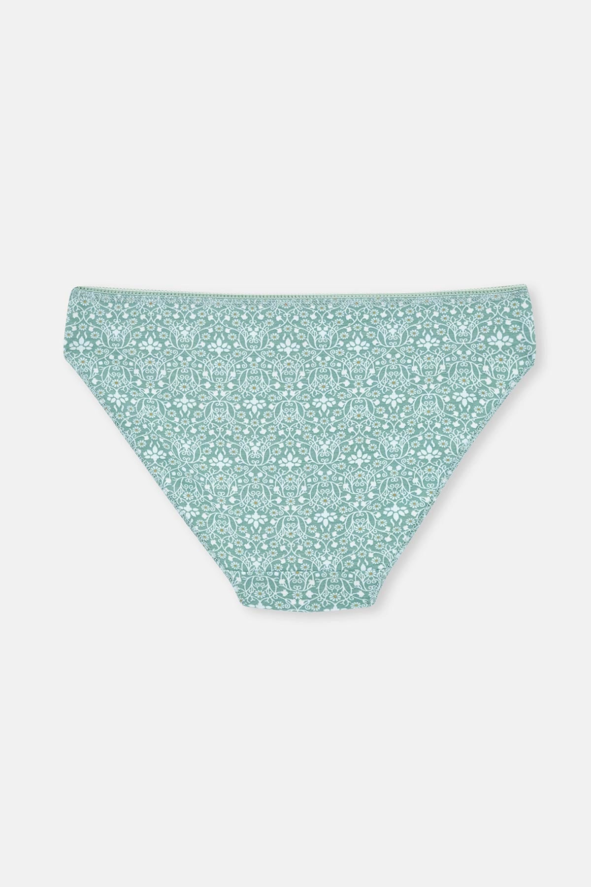 Multicolor Kadın 3'Lü Desenli Brıef Külot