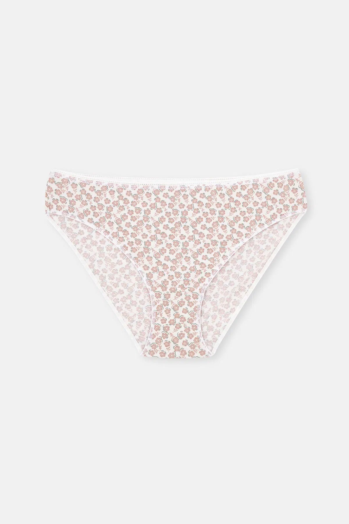 Multicolor 3'lü Desenli Brief Külot