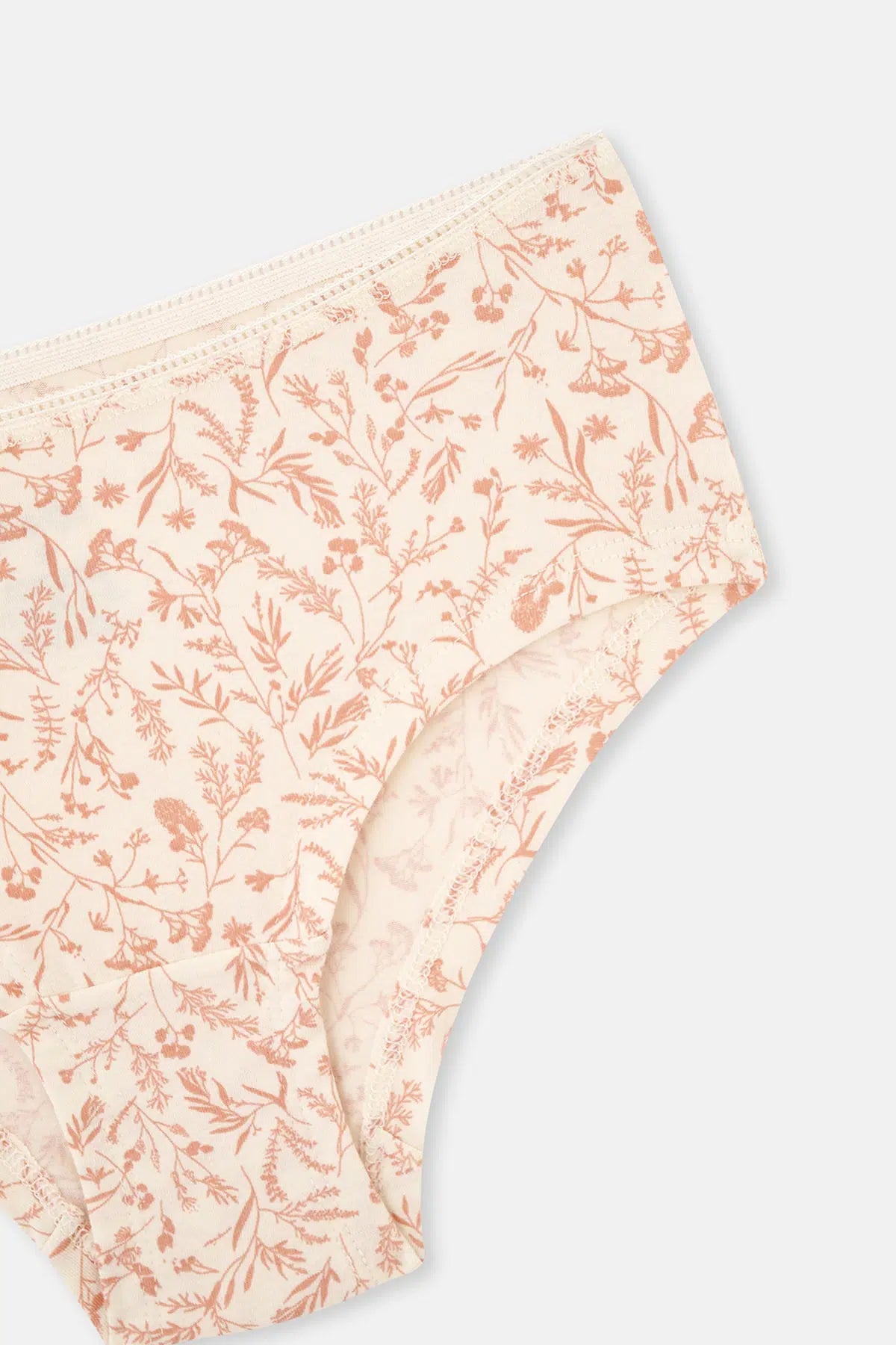 Multicolor Kadın 3'Lü Desenli Hıpster Külot