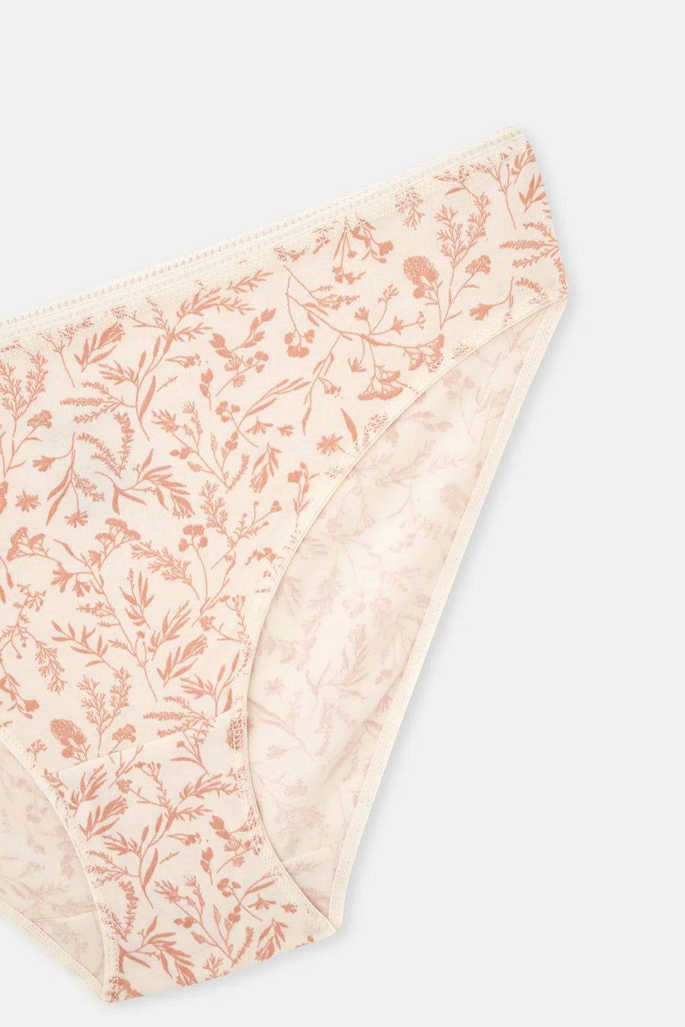 Multicolor Kadın 3'lü Pamuklu Brief Külot