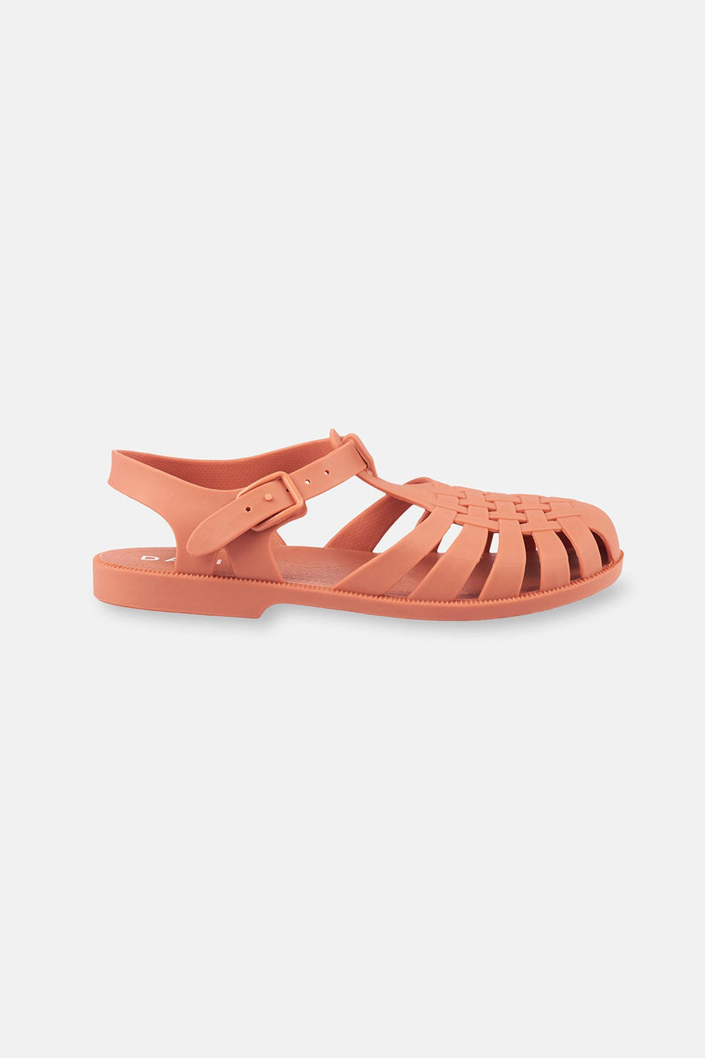 Kiremit Kadın Bantlı Mat Jelly Sandalet