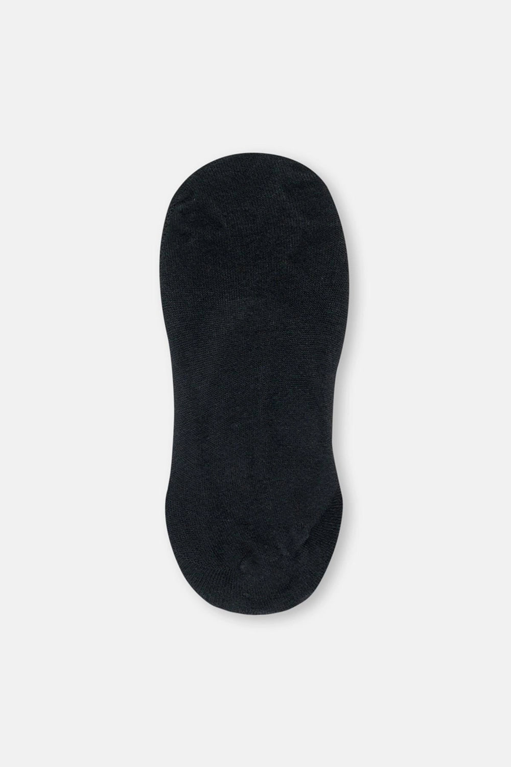 Siyah Kadın 2'Li Bambu Basıc Babet Çorap