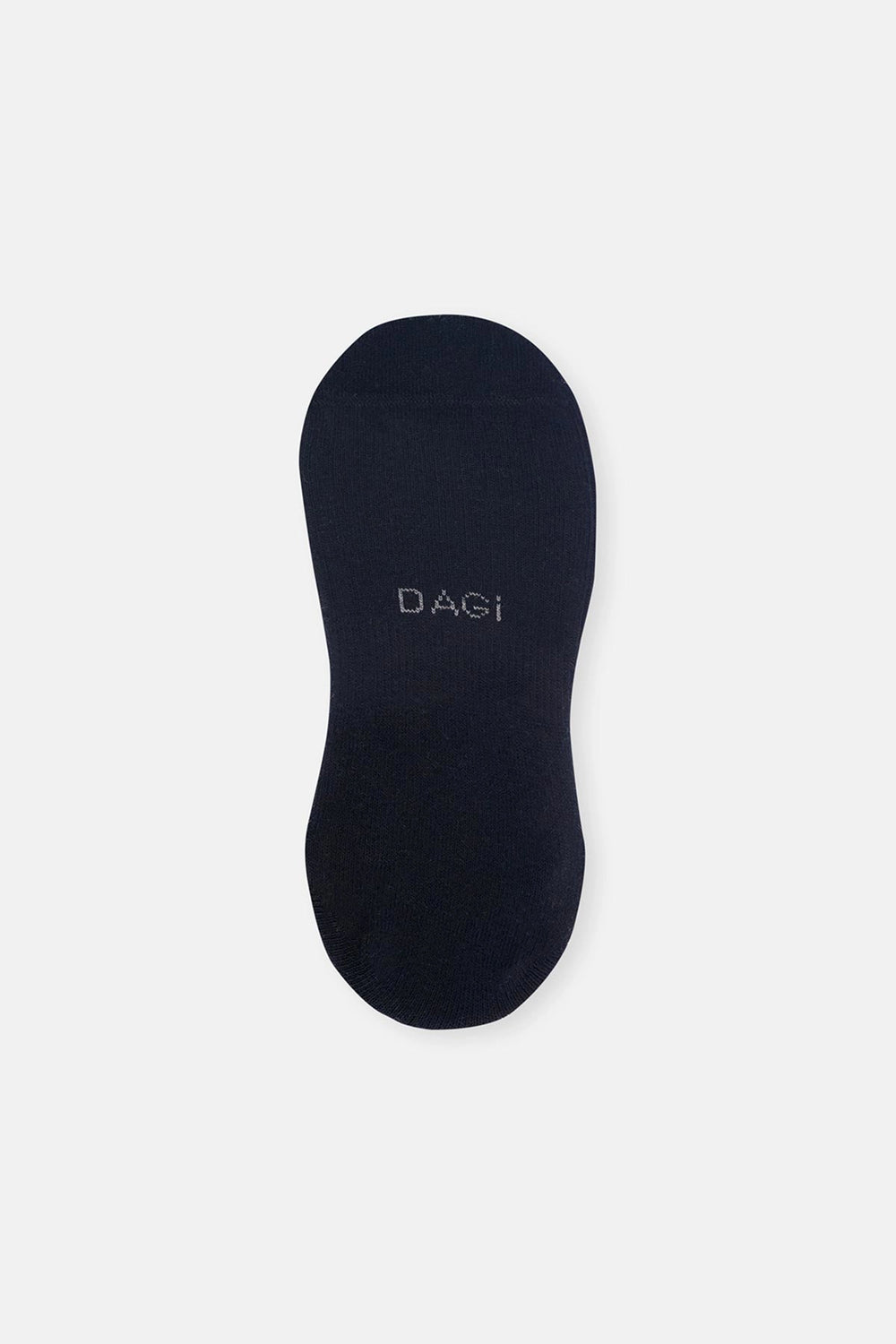 Beyaz-Gri Melanj-Siyah Kadın 3'Lü Pamuklu Rıb Dokulu Görünmez Çorap