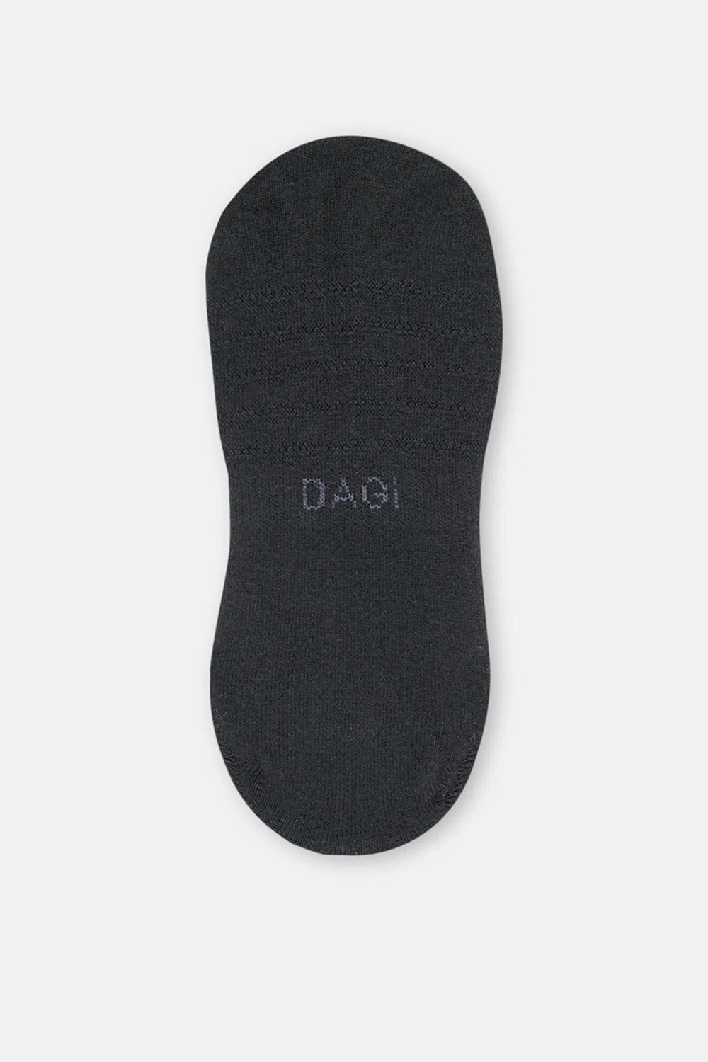 Siyah Kadın Pamuklu Transparan Detay Görünmez Çorap