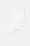 Beyaz Kadın Modal Lastiksiz Basıc Soket Çorap