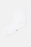 Beyaz Kadın Modal Lastiksiz Basıc Soket Çorap