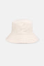 Ekru Desenli Bucket Şapka