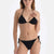 Siyah Düşük Bel Spagetti Bikini Altı