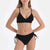 Siyah Yanı Büzgülü Bikini Alt