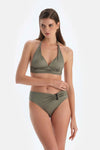 Haki Normal Bel Bikini Alt
