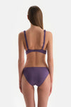 Mor Düşük Bel Bikini Alt