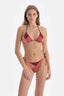 Kahverengi Spagetti Bikini Alt