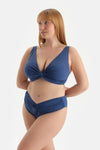 Indigo Yüksek Bel Bikini Altı