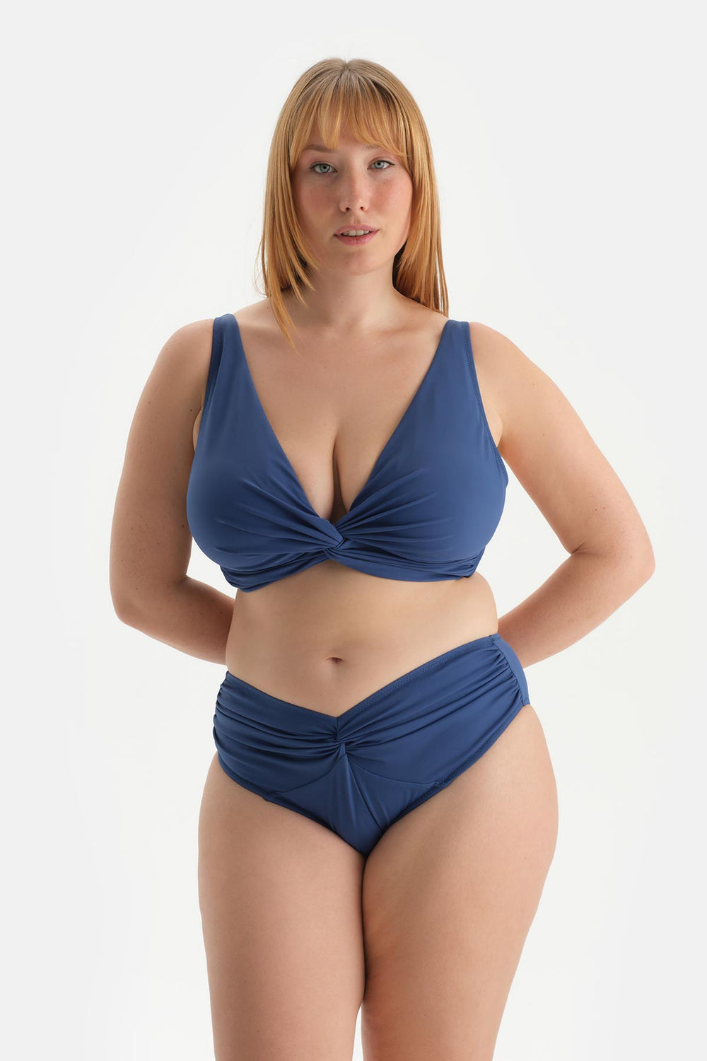 Indigo Yüksek Bel Bikini Altı