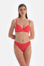 Kırmızı Düşük Bel Bikini Alt