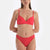 Kırmızı Düşük Bel Bikini Alt