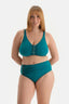 Yeşil Yüksek Bel Bikini Alt