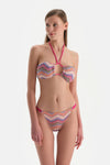 Pembe Düşük Bel Bikini Alt