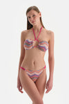 Pembe Düşük Bel Bikini Alt