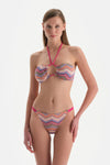 Pembe Düşük Bel Bikini Alt
