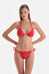 Kırmızı Spagetti Bikini Alt