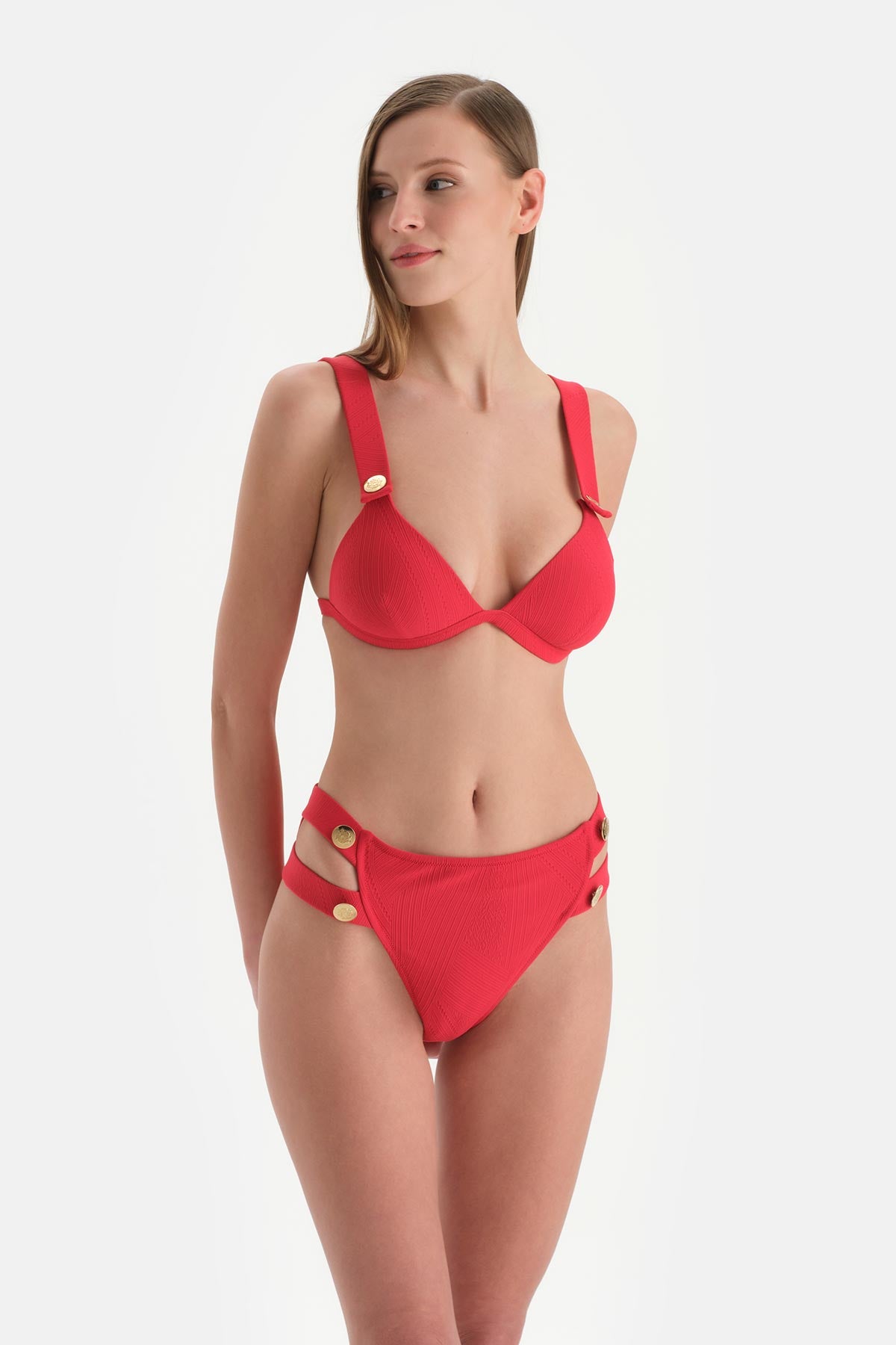 Kırmızı Brazılıan Bikini Alt