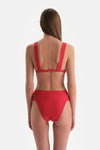 Kırmızı Brazılıan Bikini Alt