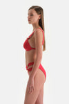 Kırmızı Brazılıan Bikini Alt
