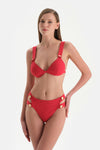Kırmızı Brazılıan Bikini Alt