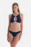 Lacivert Normal Bel Bikini Alt