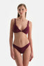 Bordo Brazılıan Bikini Alt