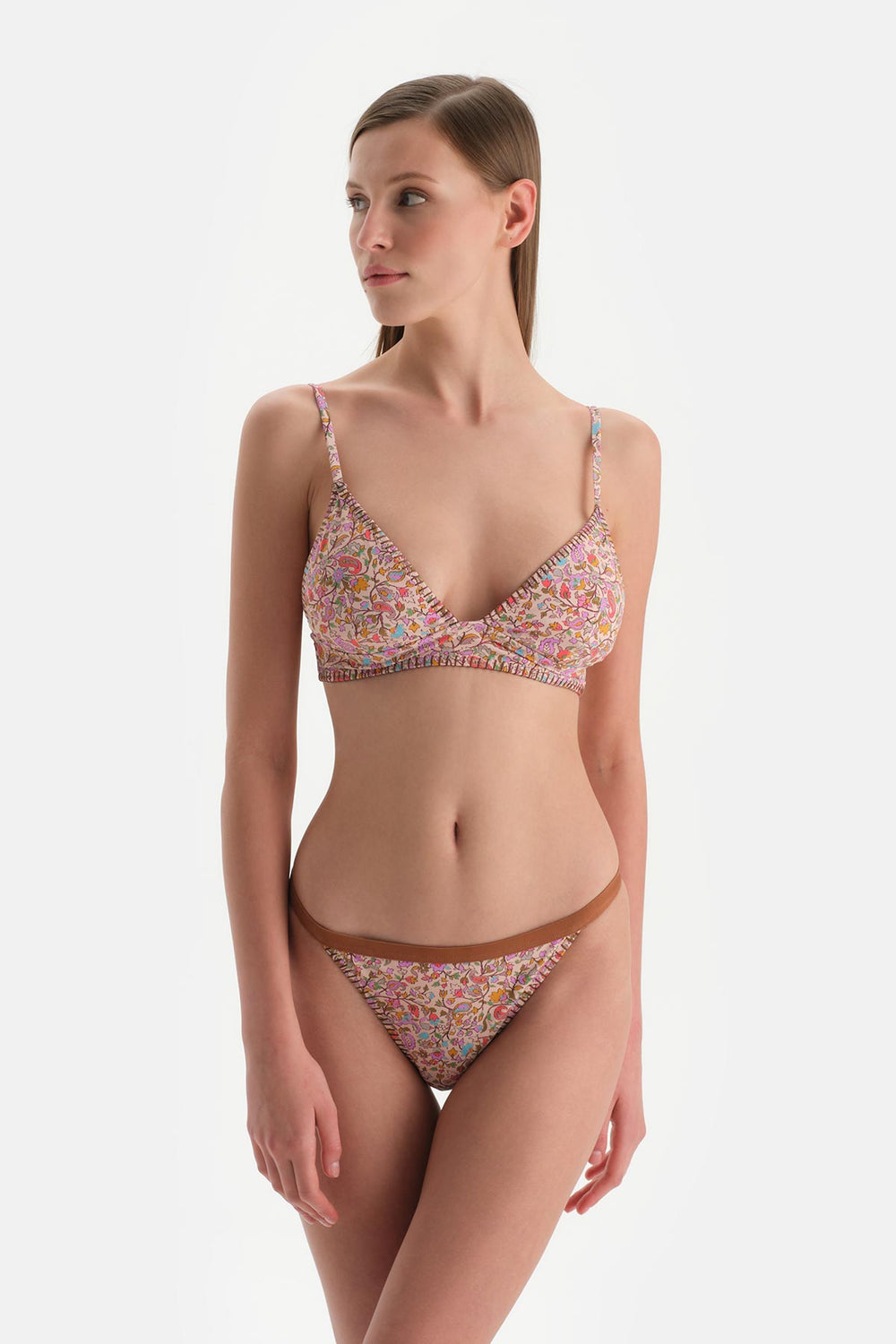 Mercan Düşük Bel Bikini Alt