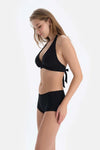 Siyah Boyshort Bikini Alt