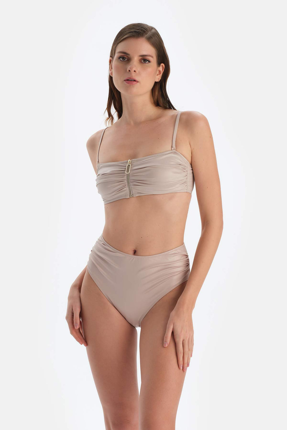 Bej Brazilian Bikini Alt