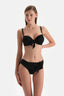 Siyah Düşük Bel Bikini Alt