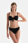 Siyah Düşük Bel Bikini Alt