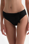 Siyah Düşük Bel Bikini Alt