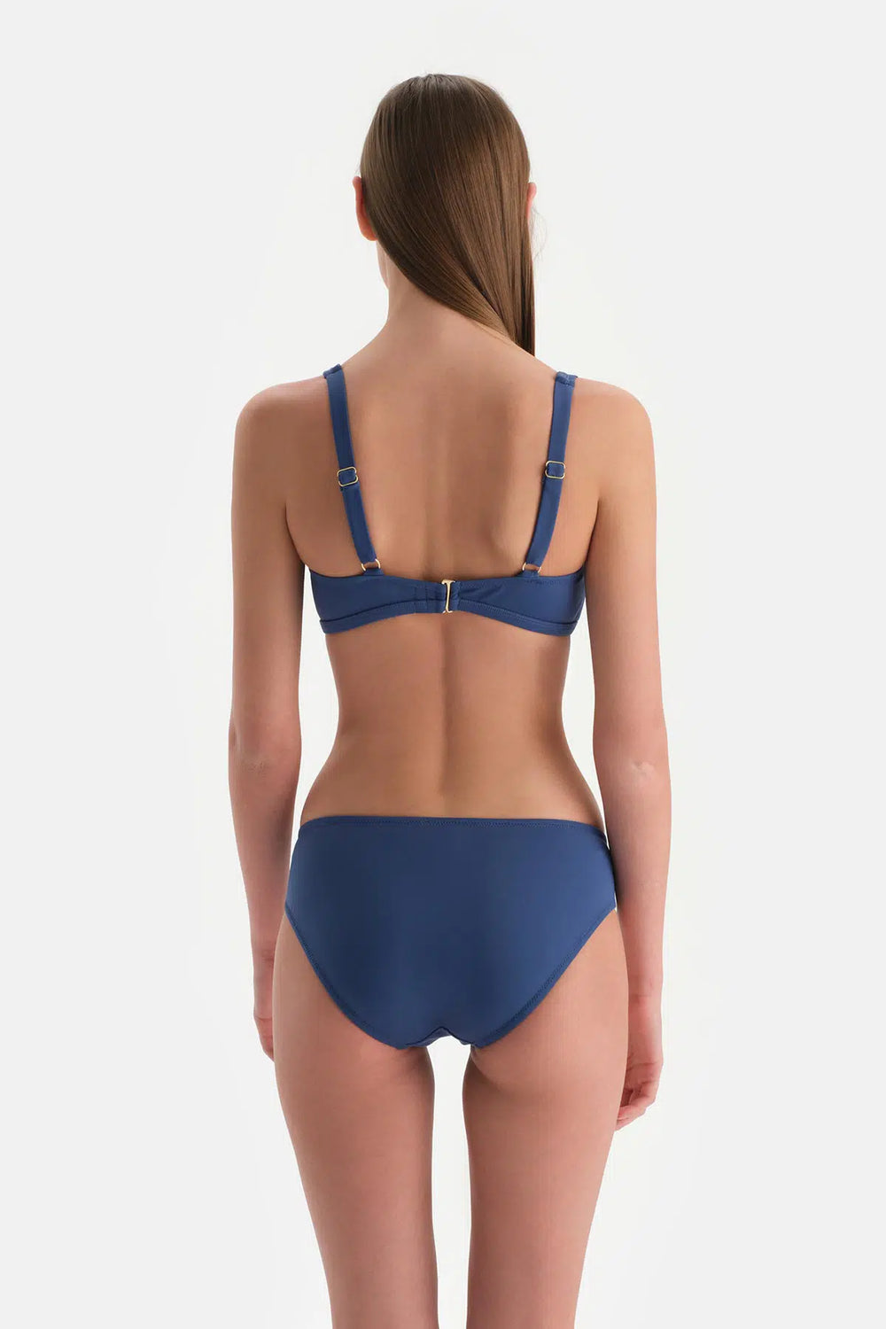 Indigo Yüksek Bel Bikini Alt