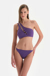 Mor Düşük Bel Bikini Alt