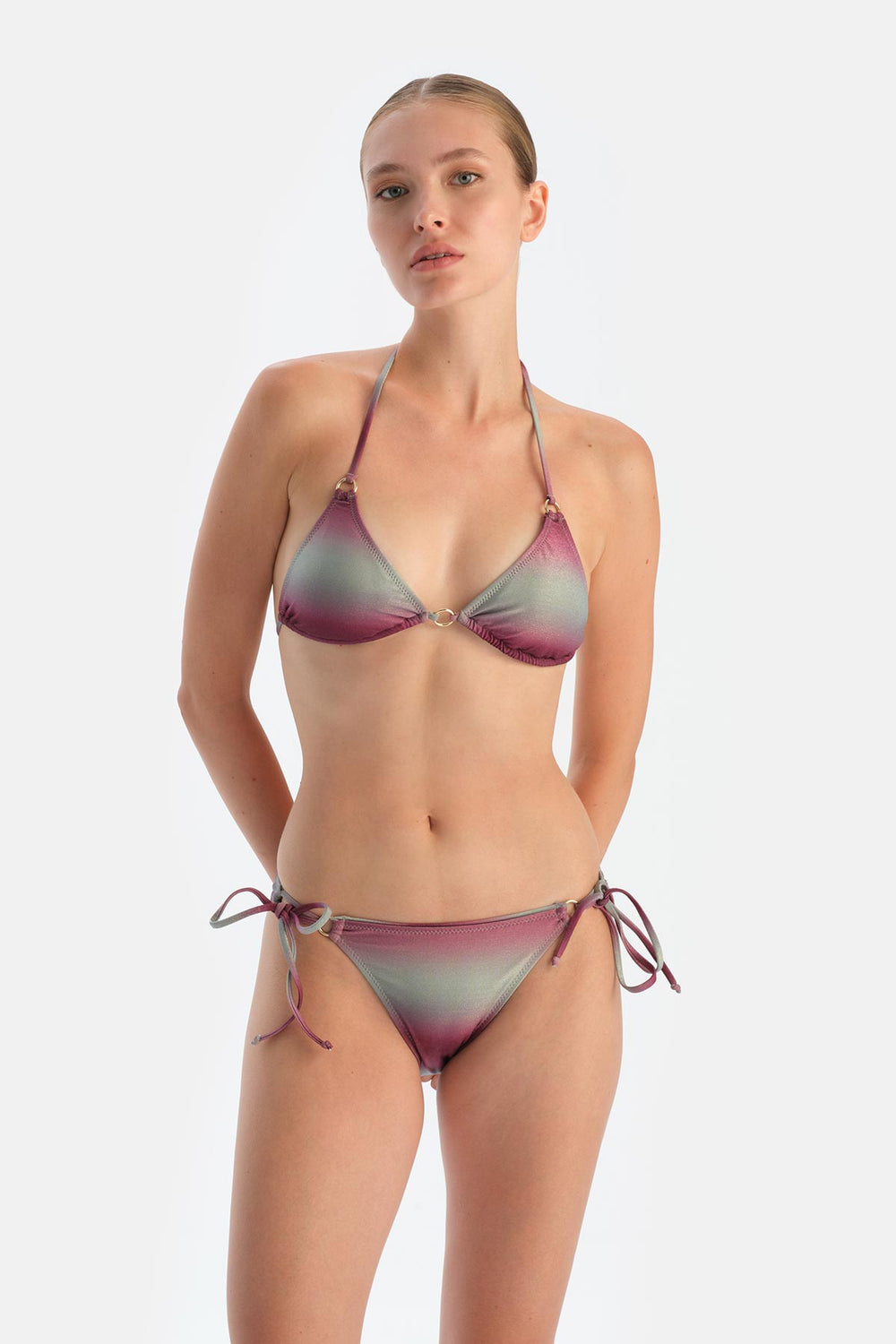 Multicolor Spagetti Bikini Alt