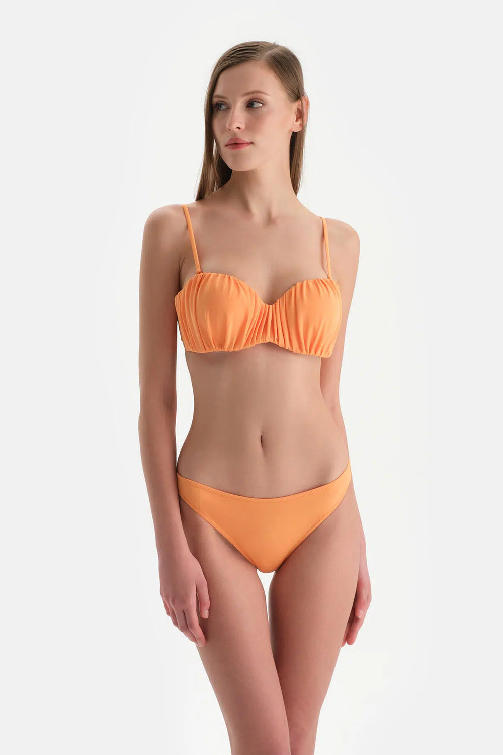 Turuncu Orta Bel Bikini Alt