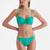 Mint Yeşili Orta Bel Bikini Alt