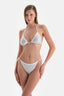 Beyaz Spagetti Bikini Alt