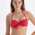 Kırmızı Kaplı Bikini Üstü