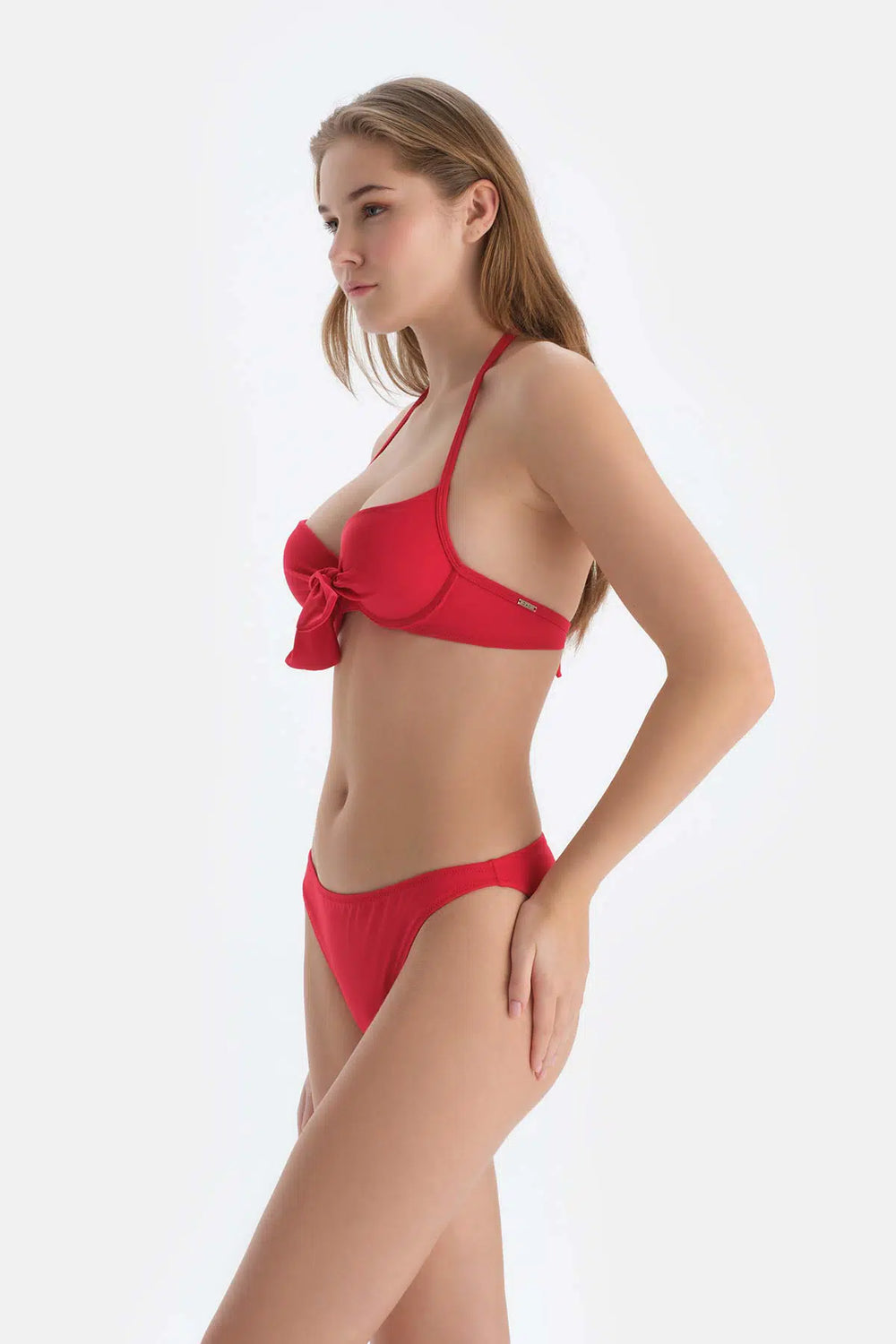 Kırmızı Kaplı Bikini Üstü