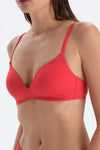 Kırmızı Kaplı Bikini Üstü