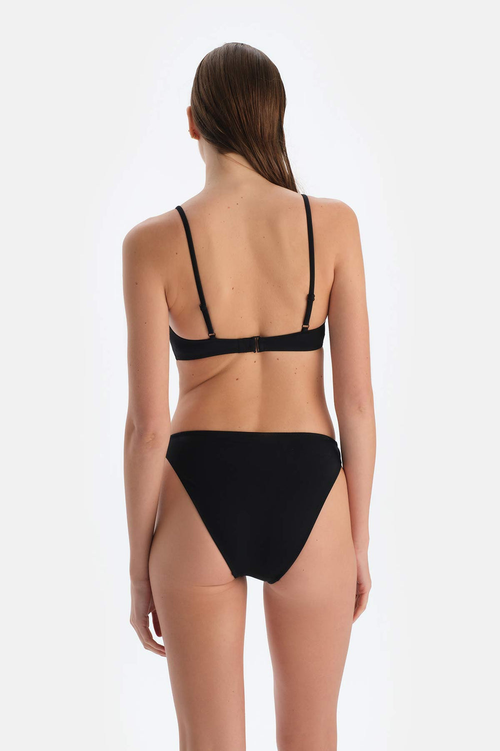 Siyah Kaplı Bikini Üstü