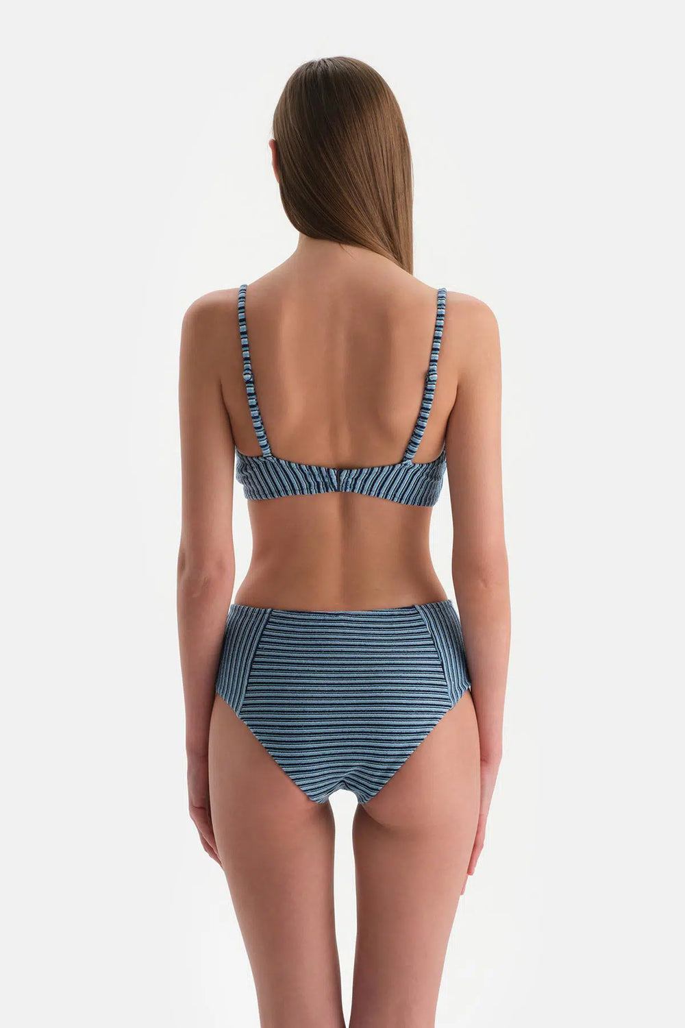 Lacivert Bralet Bikini Üstü