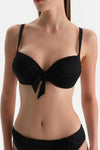 Siyah Kaplı Bikini Üst