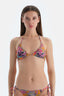 Mor Üçgen Küçük Bikini Üst